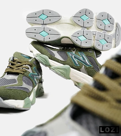 کفش کتانی مردانه سبز NEW BALANCE 9060