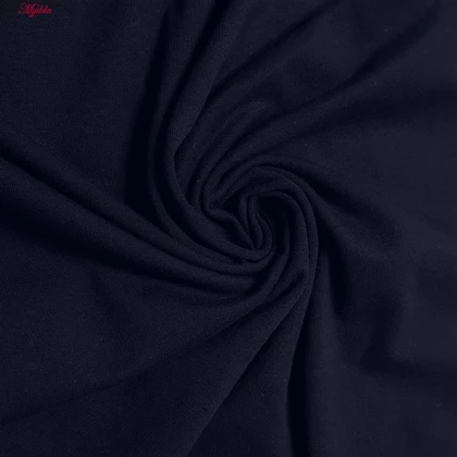 تاپ راحتی زنانه مدل پنبه‌ای رنگ سرمه ای برهان تن پوش