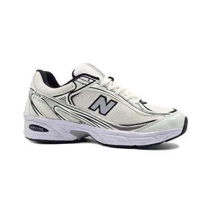 کفش و کتانی اسپرت مردانه مدل نیوبالانس509 NEWBALANCE رنگ سفید مشکی