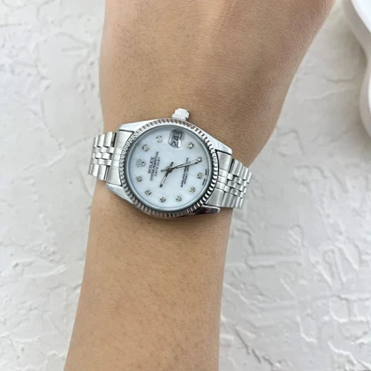 ساعت مچی زنانه طرح رولکس، ظرافت بی‌نظیر در دستان شما