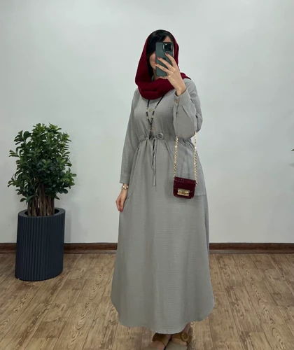 پیراهن مانتویی بلند آیناز 2 (ارسال رایگان)