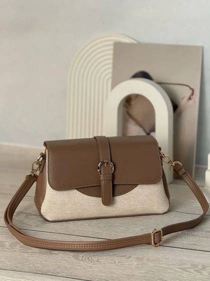 کیف دوشی زنانه آلفا ALFA کد 7016