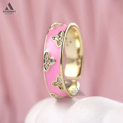 انگشتر میناکاری Enamel Ring P02