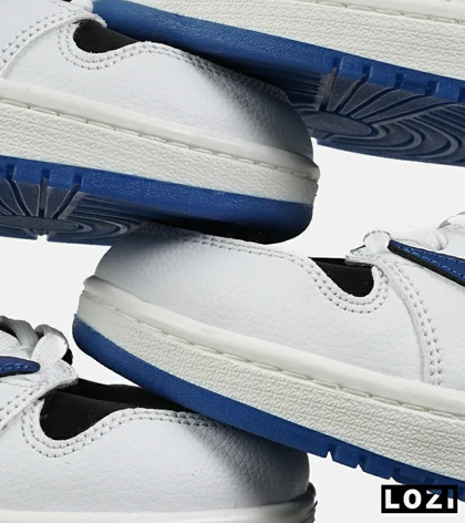 کفش کتانی مردانه سفید مشکی آبی NIKE travis scott مدل 7342