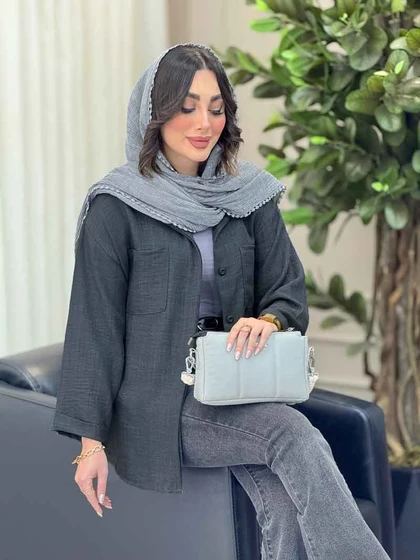 شومیز پشت دکمه رکسانا