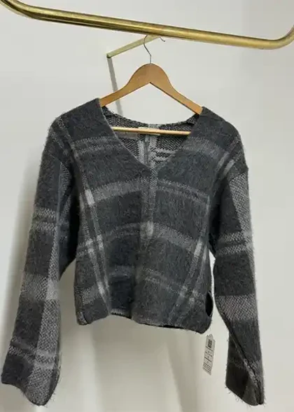 بلوز چهار خونه کد:9067