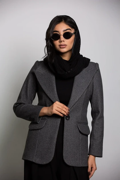 پالتو کت فوتر یقه پهن