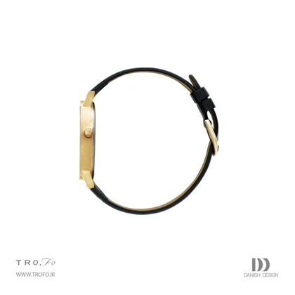 ساعت مچی عقربه ای مردانه دنیش دیزاین (Danish design) مدل IQ81Q1273 Rhine NMBRS Satin Gold Date Large