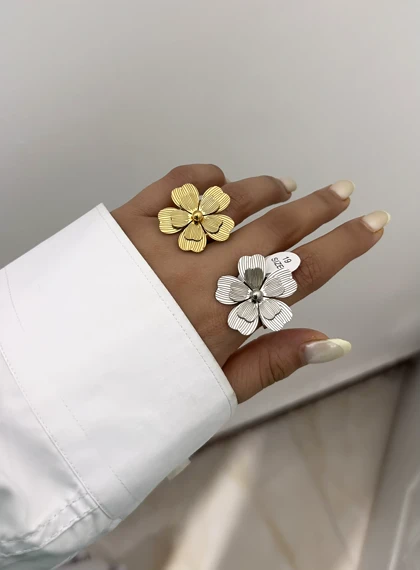 انگشتر فشن زنانه گلبرگ813