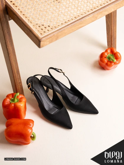 کفش پاشنه گلاره لومانا - کد 2693