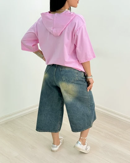 تیشرت کلاهدار مژده(37)کد:5616