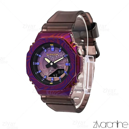ساعت جی شاک GM-S2100 زنانه چند موتوره بنفش 106382