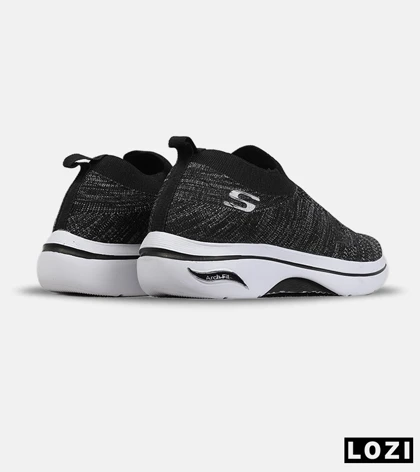 کفش کتانی طبی ورزشی خاکستری SKECHERS Archfit مدل 8811