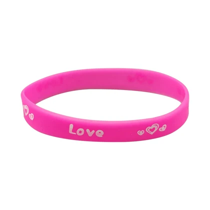 دستبند ورزشی سیلیکونی LOVE مدل 50190