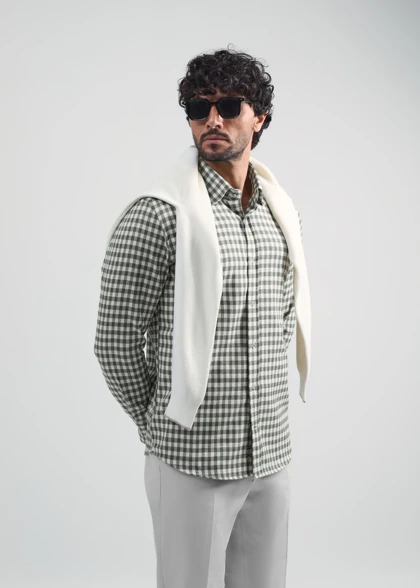 پیراهن چهارخانه 2520108