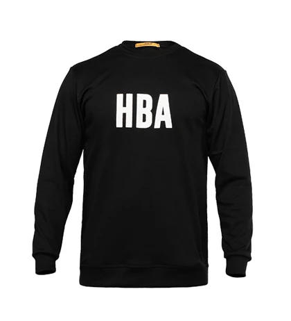 بلوز دورس مردانه یقه گرد مشکی H B A