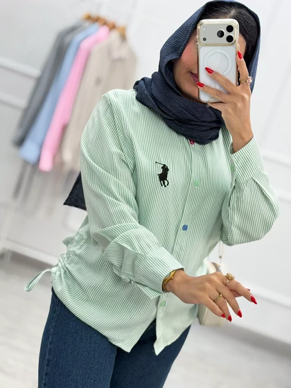 شومیز راه راه ترندی