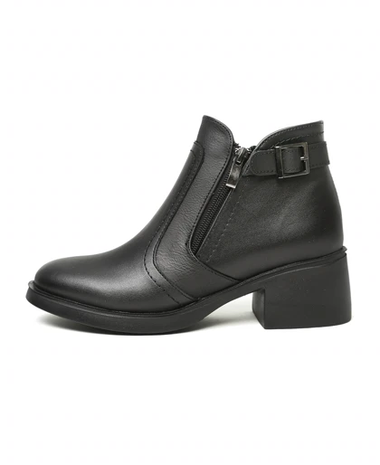 نیم بوت زنانه روزمره بغل زیپ مدل NB-8986