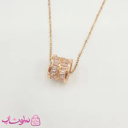 گردنبند دخترانه ظریف رزگلد