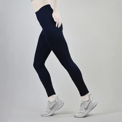 لگ ورزشی زنانه نایک جیب‌دار مدل PY-4H0848 سرمه ای