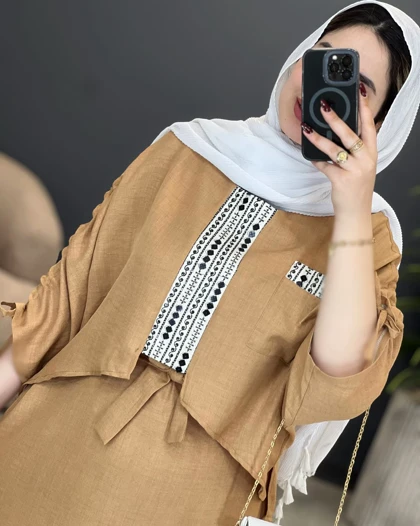 سارافون دو تیکه پاپیون شانتون