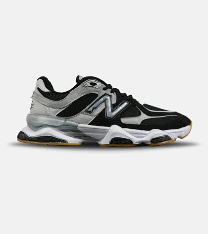 کفش نیوبالانس بزرگ پا طوسی مشکی NEW BALANCE 9060 مدل 8500