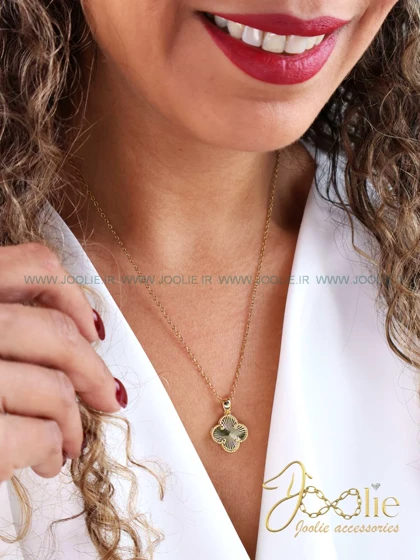 گردنبند زنانه طرح طلا ون کلیف کدN3126
