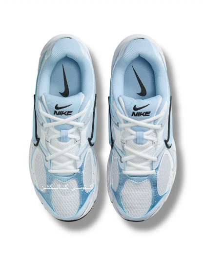 کتانی نایک وی پنج رانر سفید آبی Nike V5K RNR White Blue کیفیت اورجینال