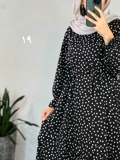 پیراهن مانتویی شکوفه 2