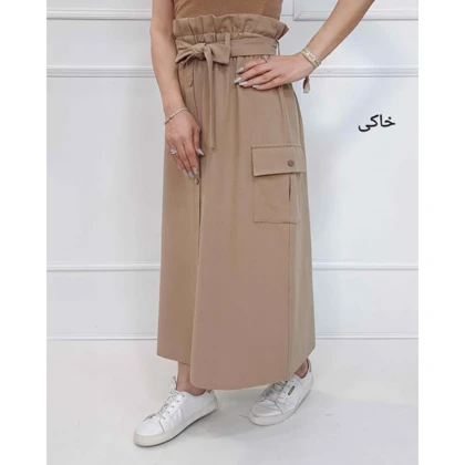 دامن زنانه جنس لینن