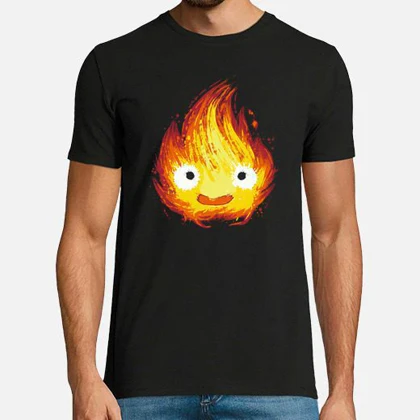 تیشرت قلعه متحرک هاول تیشرت انیمه howl's moving castle کد 36640
