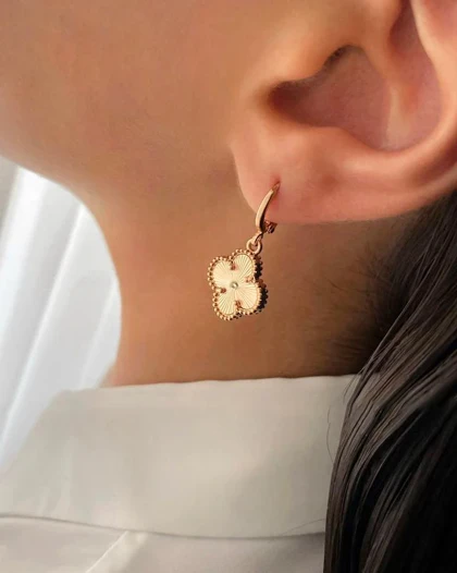 گوشواره آینه ای ونکلیف CM