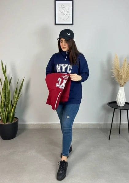 دورس توکرکی نیم زیپ NYC