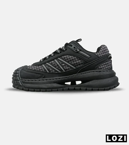 کفش کتانی مردانه مشکی BALENCIAGA مدل 8383