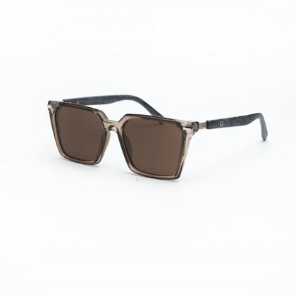 عینک آفتابی مردانه وزنانه پلاریزه پولو POLO مدل SG-25140باطراحی دسته طرح‌چوب وشیک