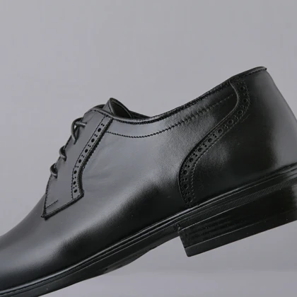 کفش رسمی مردانه چرم یلسان مدل ببک کد 523-GN