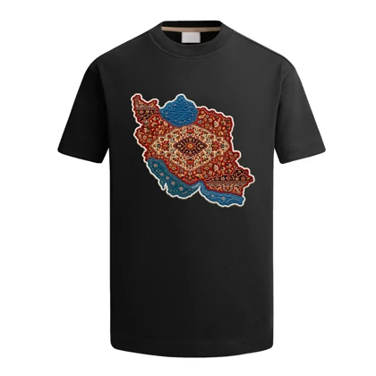 تیشرت طرح ایران کد 17