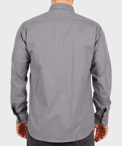 پیراهن مردانه آستین بلند راه راه 0346