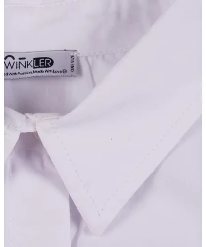 شومیز کراپ پایین کش زنانه وینکلر Winkler مدل W0614607BL