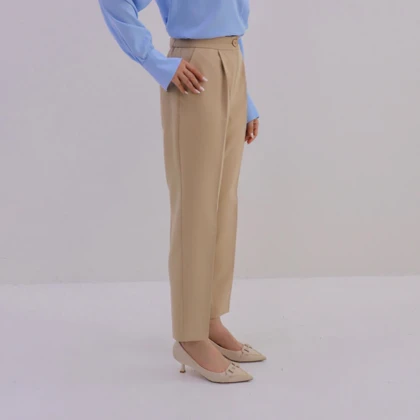 شلوار زنانه کرپ مام استایل جولیا (Julia) کد 6242