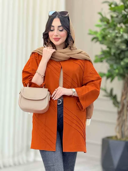 مانتو برش‌دار بغل چاک