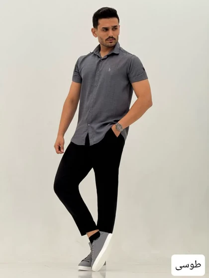 پیراهن مردانه کوتاه پلو_کد4259