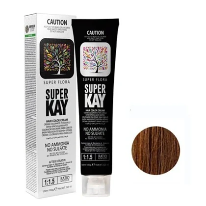 رنگ مو بدون آمونیاک سوپرکی رنگ شماره 7.0 Blonde بلوند 120 میل