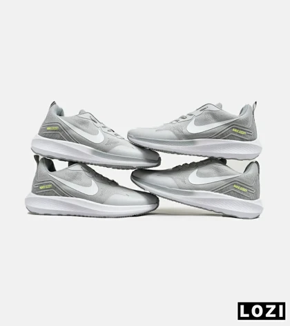 کفش کتانی بزرگ پا طوسی Nike air zoom مدل 5723
