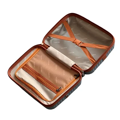 چمدان نشکن تیتان پلورا مدل TITANPLORA - TP6666 TRAVEL IN STYLE سری 4 عددی (کیف آرایشی هدیه)