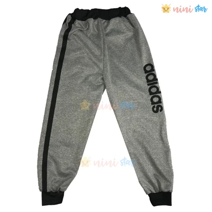 شلوار راحتی تک adidad پسرانه خاکستری روشن