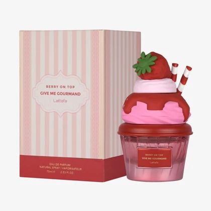 ادکلن بری آن تاپ گیو می گورماند لطافه Lattafa Give Me Gourmand Berry on Top