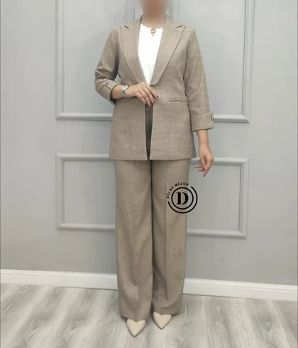 کت و شلوار گاواردین شیدا 571