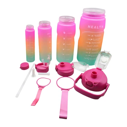 جاگ واتر و قمقمه چهار قلویی مدل Health