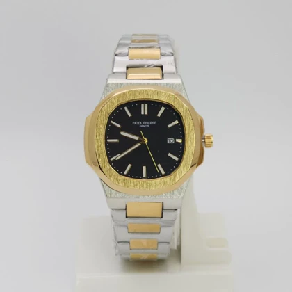 ساعت مچی مردانه پتک فیلیپ ناتیلوس Patek Philippe Nautlus طرح اتوماتیک موتور نما